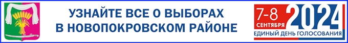 Выборы депутатов представительных органов Новопокровского района